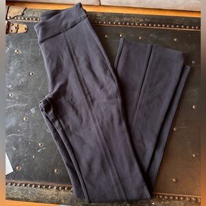 ALO high-waist black flare leggings